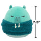 Squishmallows Nastia the Teal Capybara in Sherpa Hoodie 7.5 inch Plush - Inspire Newquay