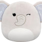 Squishmallows Original 7.5 Inch - Cherish the Winking Grey Elephant - Inspire Newquay