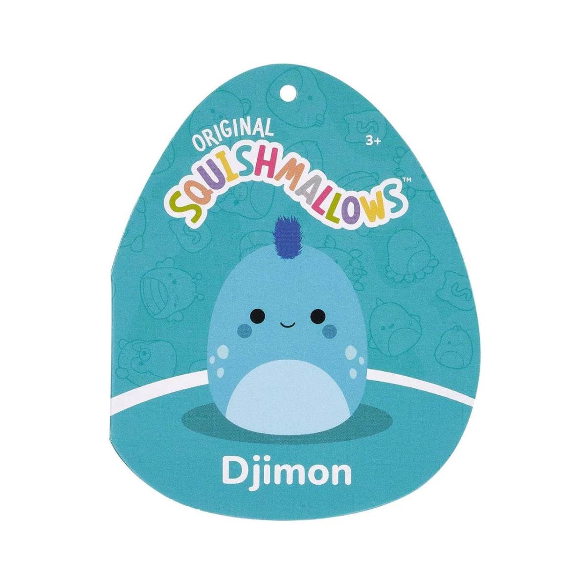 Squishmallows Plush 16" Djimon the Cyan Blue Iguana - Inspire Newquay