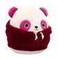 Squishmallows: Ponder the Panda (with Woolly Hoodie) - 7.5" Plush - Inspire Newquay