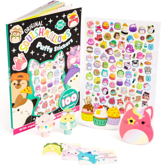 Squishmallows Puffy Sticker Activity Book - Inspire Newquay