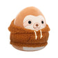 Squishmallows Sherman the Sloth in Sherpa Hoodie 7.5" Plush - Inspire Newquay