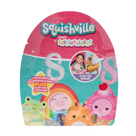 Squishmallows Style & Play Clips (1 supplied) - Inspire Newquay