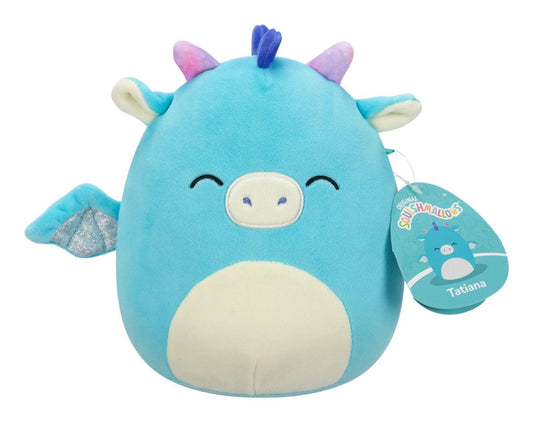 Squishmallows Tatiana the Teal Dragon 7.5 Inch Plush - Inspire Newquay