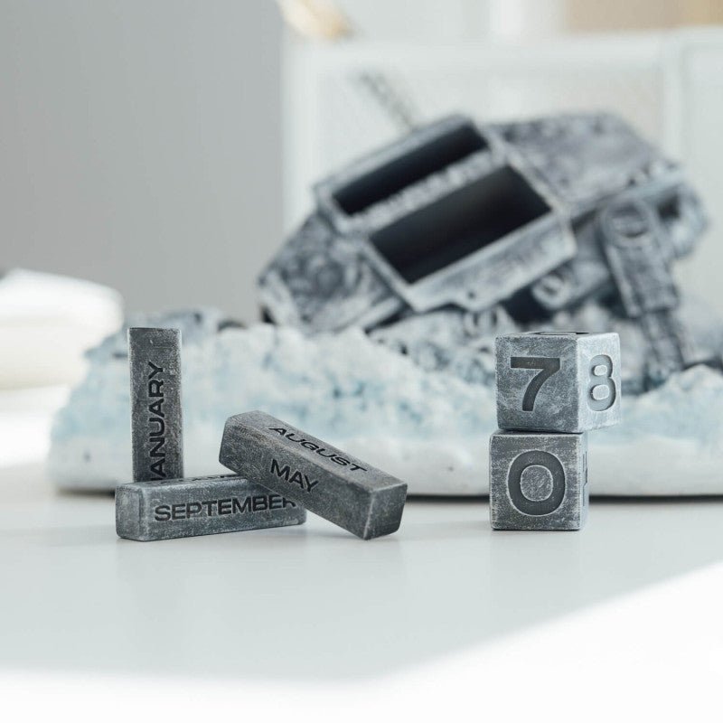 Star Wars - ATAT Shot Down - 3D Perpetual Calendar - Inspire Newquay