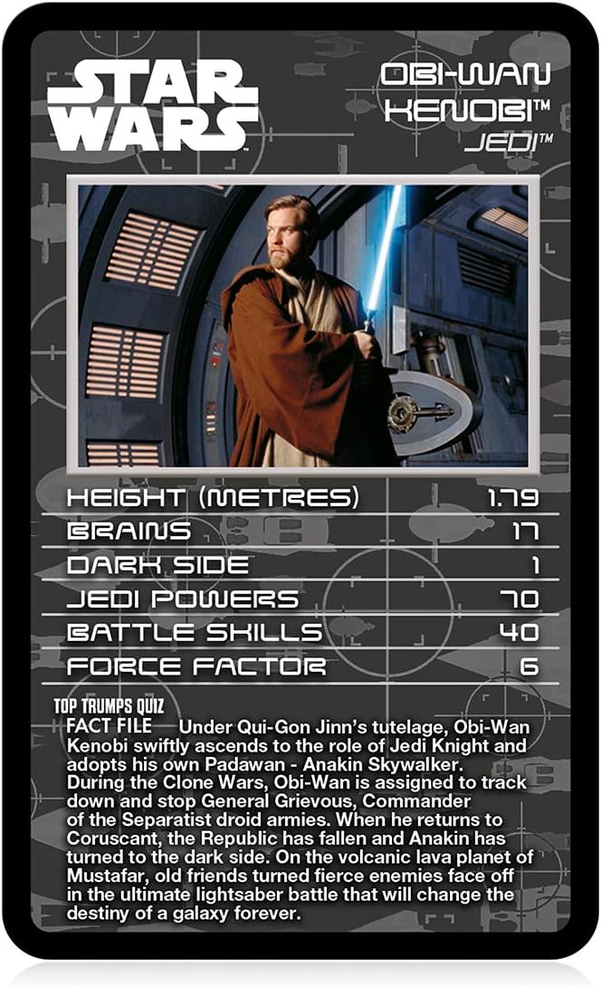 Star Wars Episodes 1-3 Top Trumps Card Game - Inspire Newquay