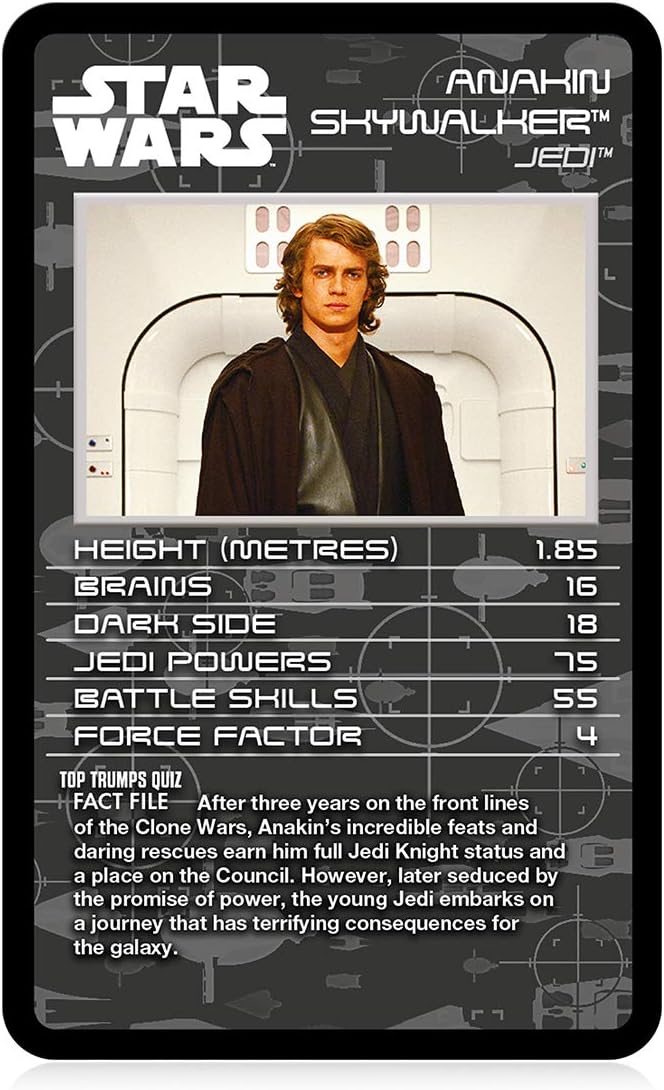 Star Wars Episodes 1-3 Top Trumps Card Game - Inspire Newquay