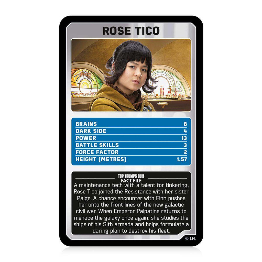 Star Wars Episodes 7 - 9 Top Trumps Card Game - Inspire Newquay