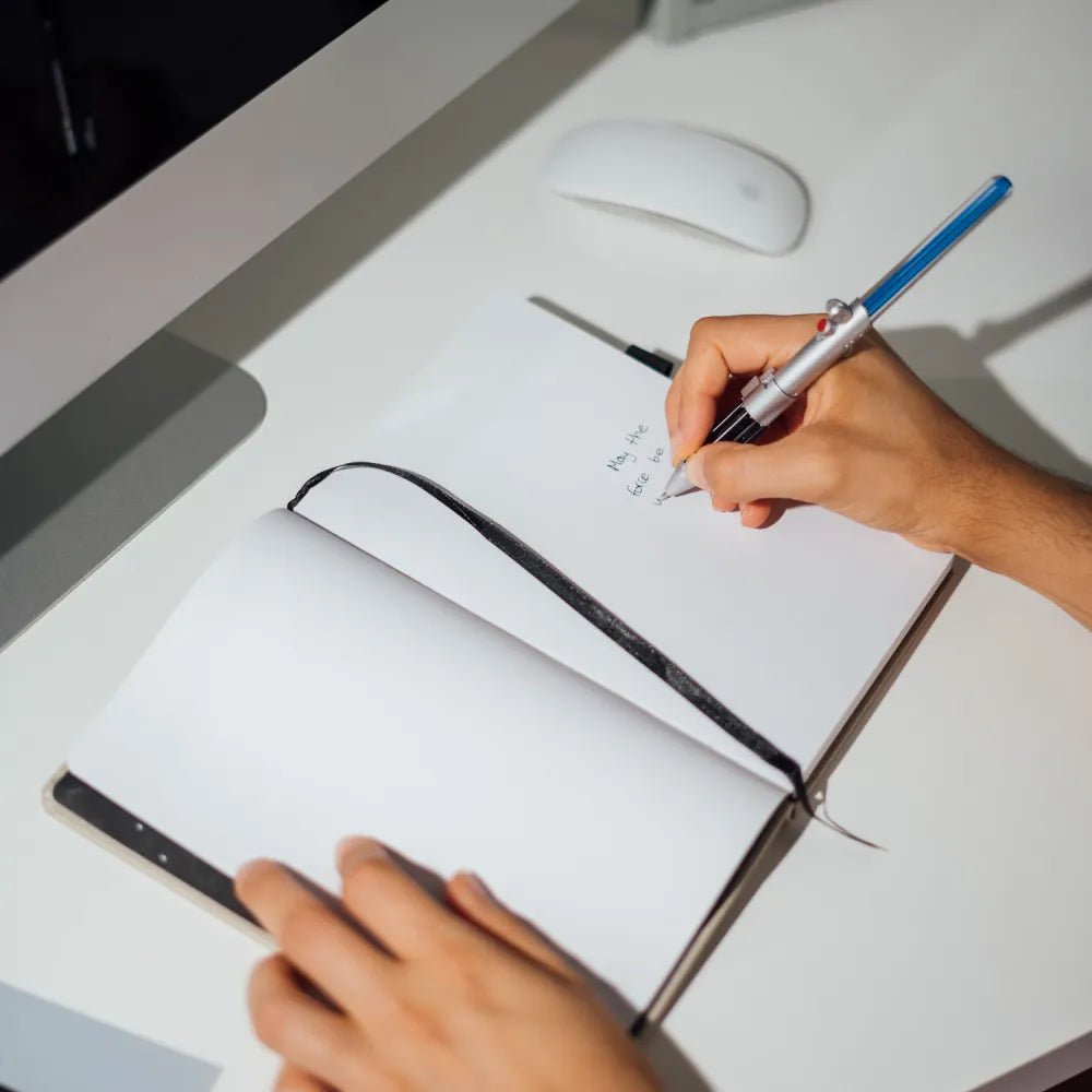 Star Wars Luke Skywalker A5 Premium Notebook With Lightsaber Pen - Inspire Newquay