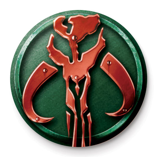 Star Wars (Mandalorian Symbol) 25mm Badge - Inspire Newquay