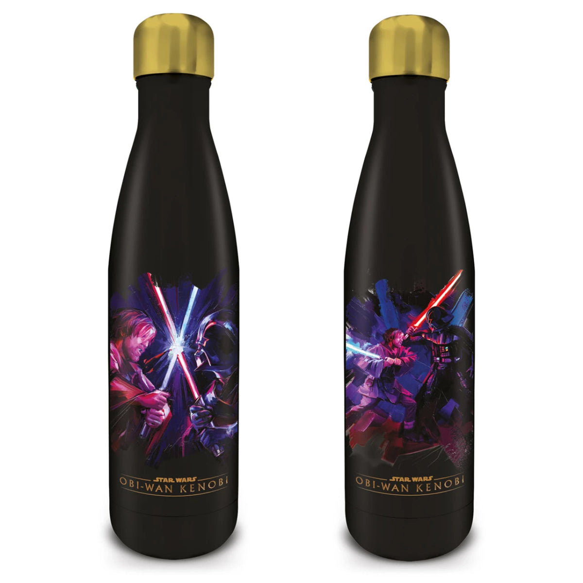 Star Wars: Obi - Wan Kenobi (Battle) Metal Water Bottle - Inspire Newquay