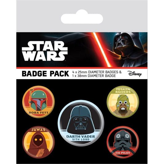 Star Wars (Road Trip) Badge Pack - Inspire Newquay