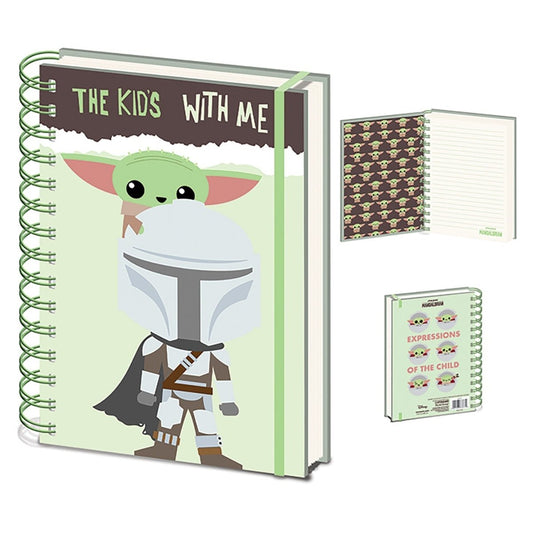 Star Wars (The Mandalorian) A5 Wiro Notebook - Inspire Newquay