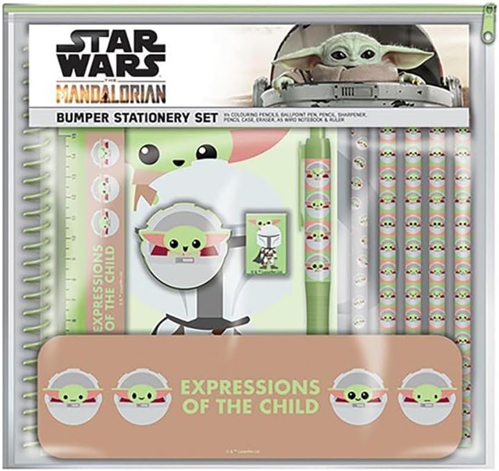 Star Wars: The Mandalorian (Expressions Of The Child) Bumper Stationery Set - Inspire Newquay