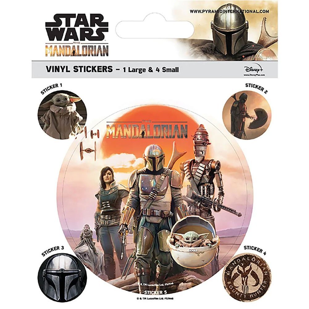 Star Wars: The Mandalorian Legacy Vinyl Stickers - Inspire Newquay