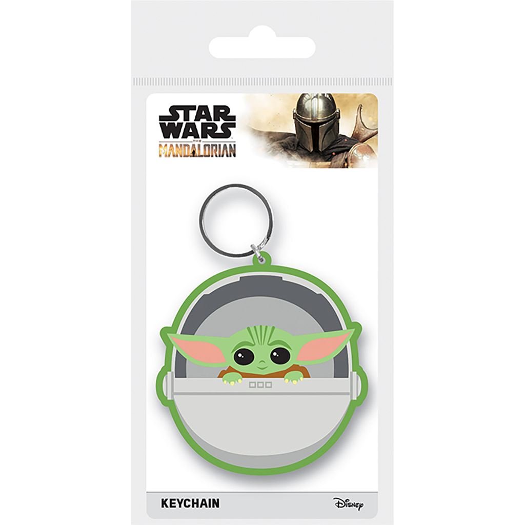 Star Wars: The Mandalorian (The Child) Pvc Keychain - Inspire Newquay