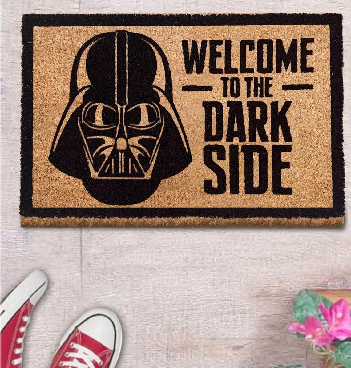 Star Wars (Welcome To The Dark Side) 40x60cm Coir Doormat - Inspire Newquay
