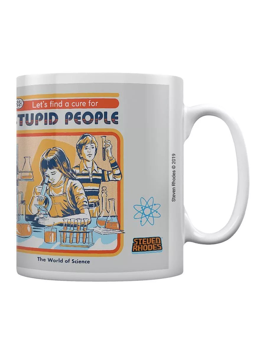 Steven Rhodes (Let's Find A Cure For Stupid People) Coffee Mug - Inspire Newquay