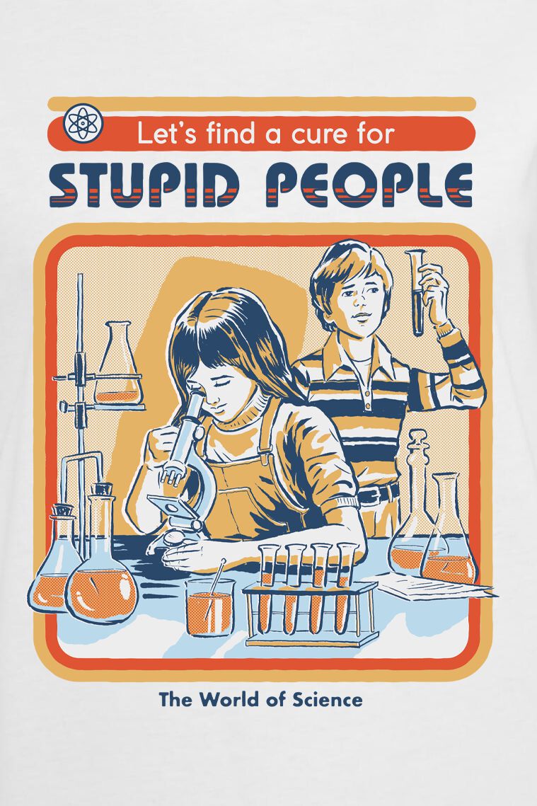 Steven Rhodes (Let's Find A Cure For Stupid People) Coffee Mug - Inspire Newquay