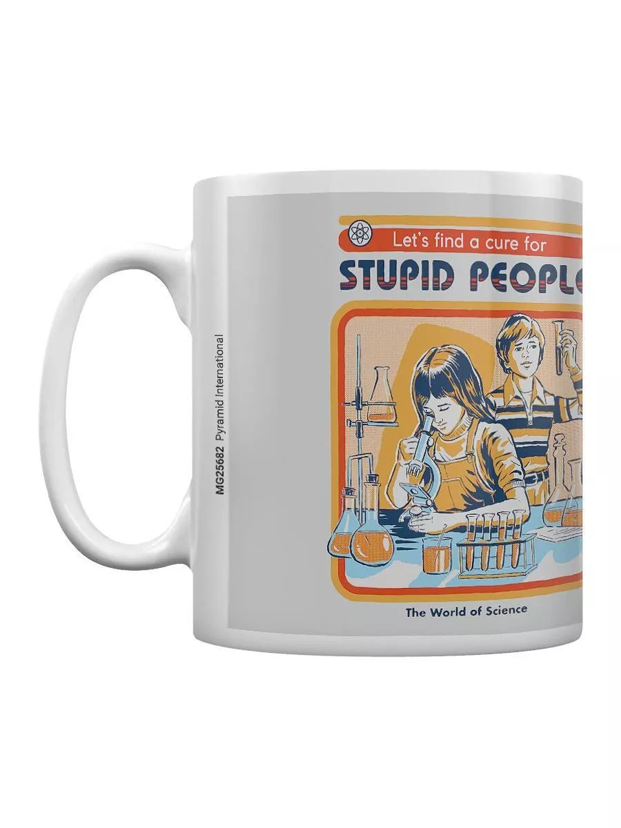Steven Rhodes (Let's Find A Cure For Stupid People) Coffee Mug - Inspire Newquay