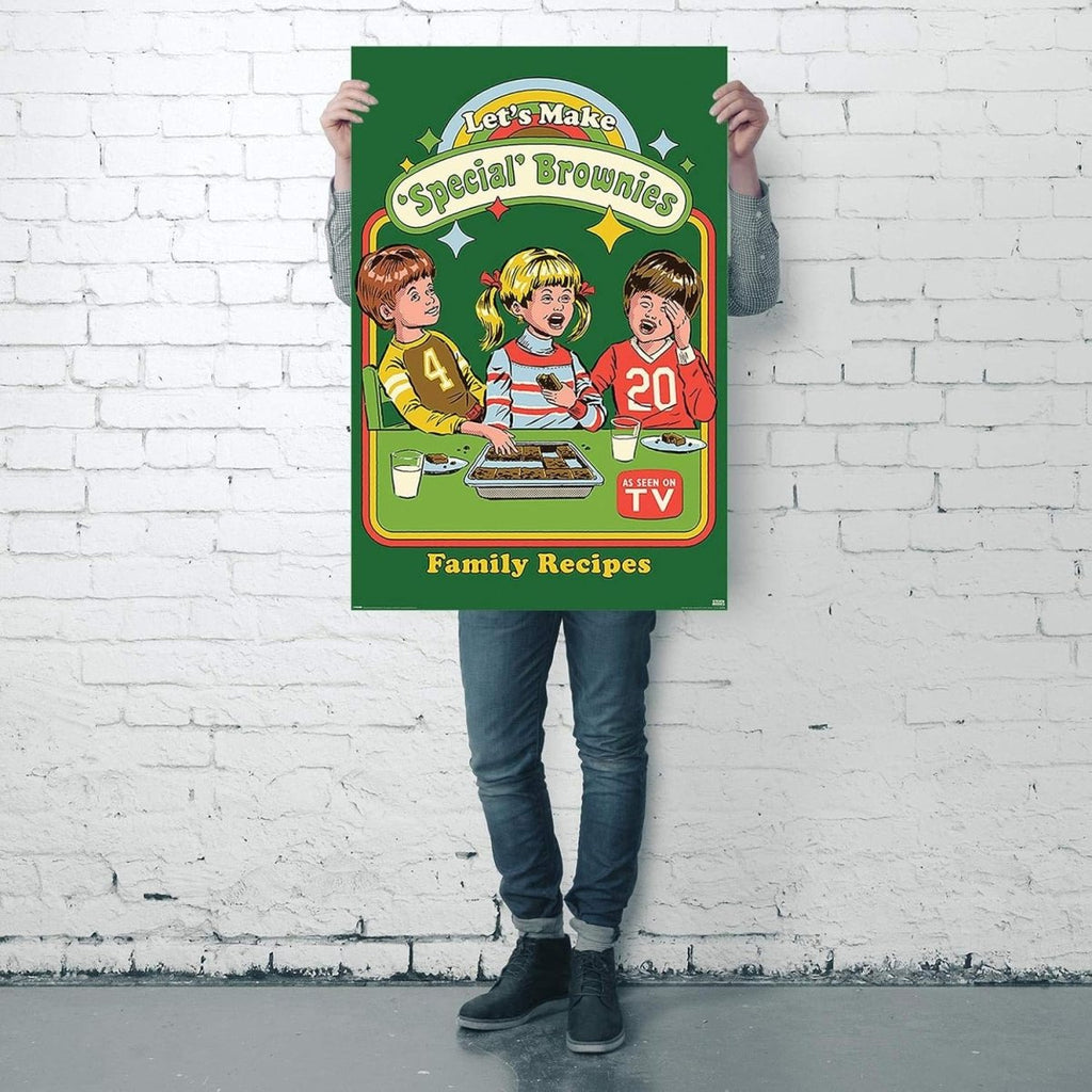 Steven Rhodes (Lets Make Special Brownies) 61 X 91.5cm Maxi Poster - Inspire Newquay