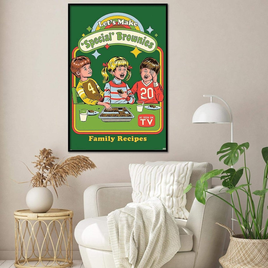 Steven Rhodes (Lets Make Special Brownies) 61 X 91.5cm Maxi Poster - Inspire Newquay