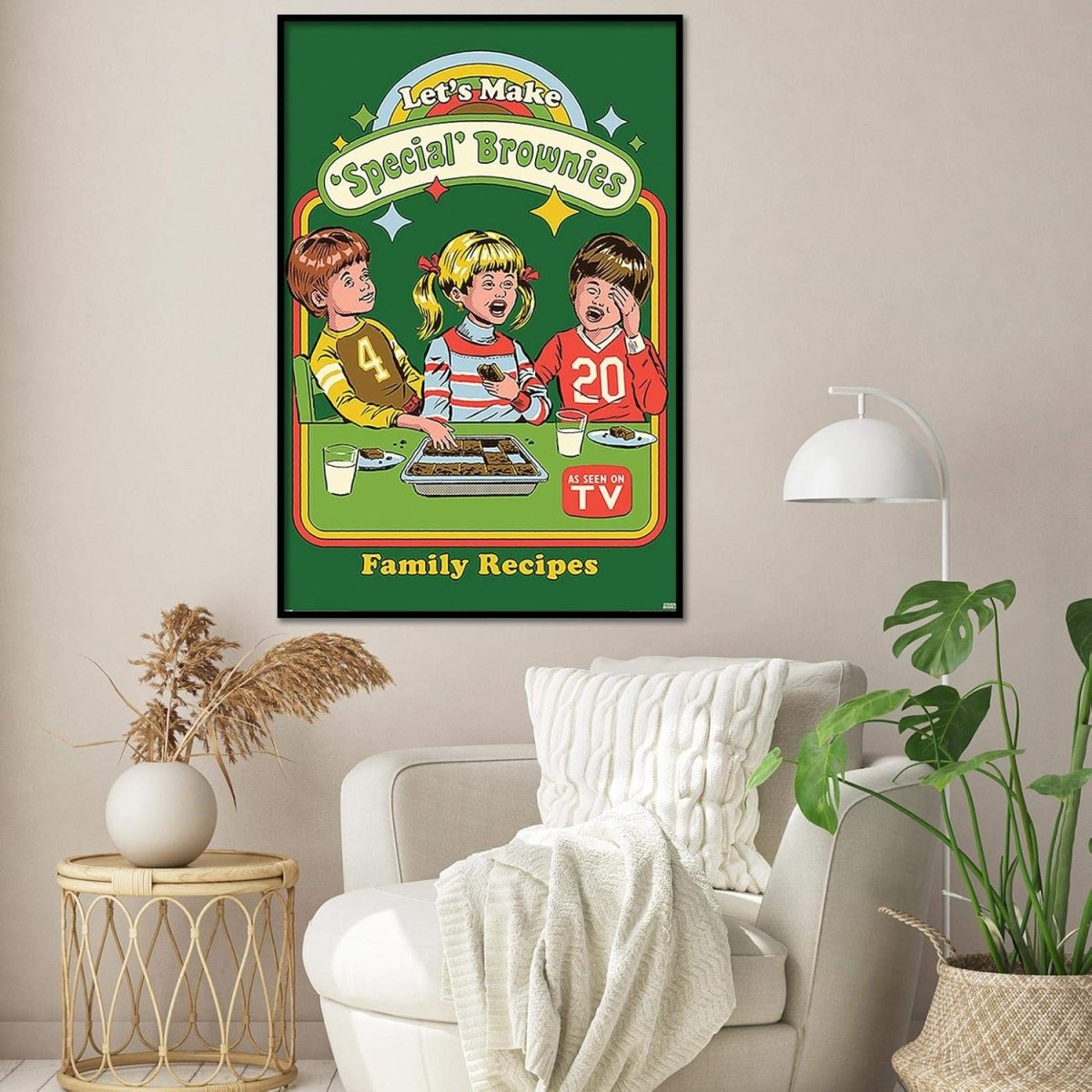 Steven Rhodes (Lets Make Special Brownies) 61 X 91.5cm Maxi Poster - Inspire Newquay