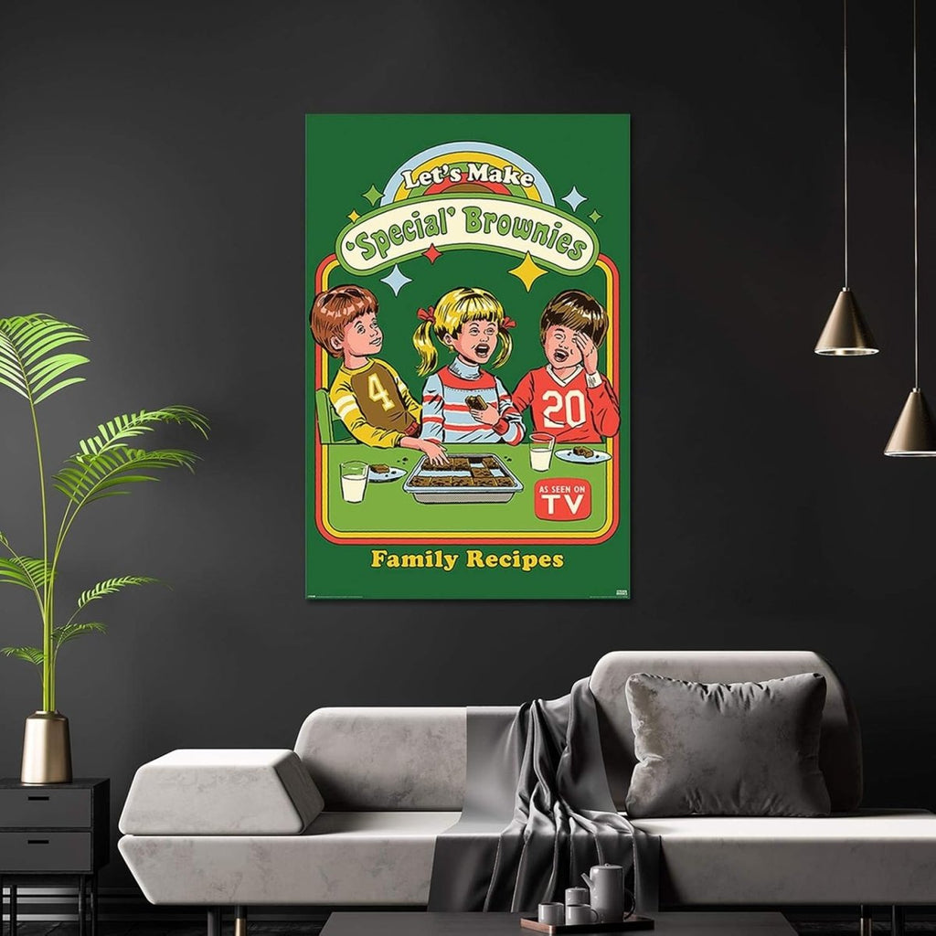 Steven Rhodes (Lets Make Special Brownies) 61 X 91.5cm Maxi Poster - Inspire Newquay