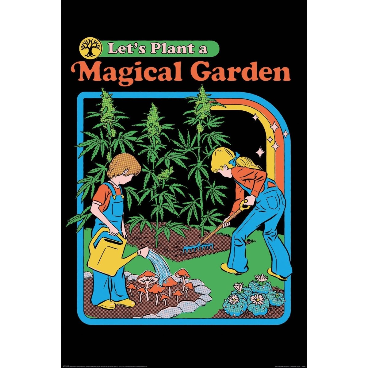 Steven Rhodes (Let'S Plant A Magical Garden) Maxi Poster - Inspire Newquay