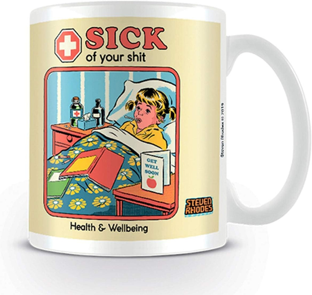 Steven Rhodes: Sick of Your Shit Mug - Inspire Newquay