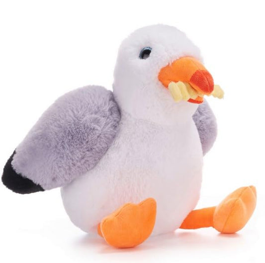 Steven Seagull 58CM BIG Seagull with Chip Soft Plush - Inspire Newquay