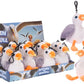 Steven the Seagull With Chip 13cm Plush Bag Clips (1 Supplied) - Inspire Newquay