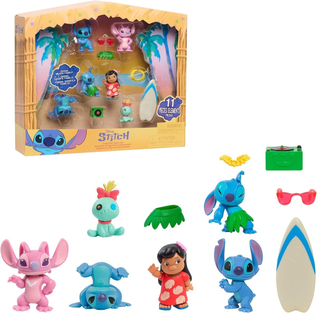 Stitch Movie Collectible 7 Figure Pack - Inspire Newquay