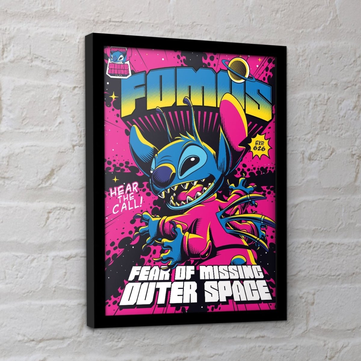 Stitch (Stitch Comic 1) Collector Print (Framed) - Inspire Newquay