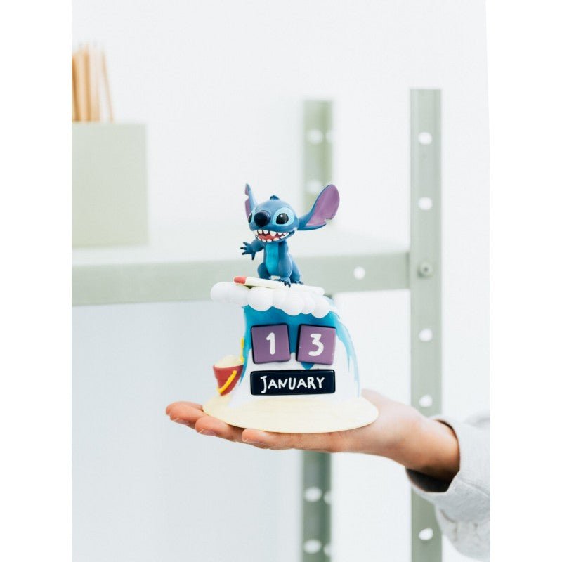Stitch Surfer 3D Perpetual Calendar - Inspire Newquay