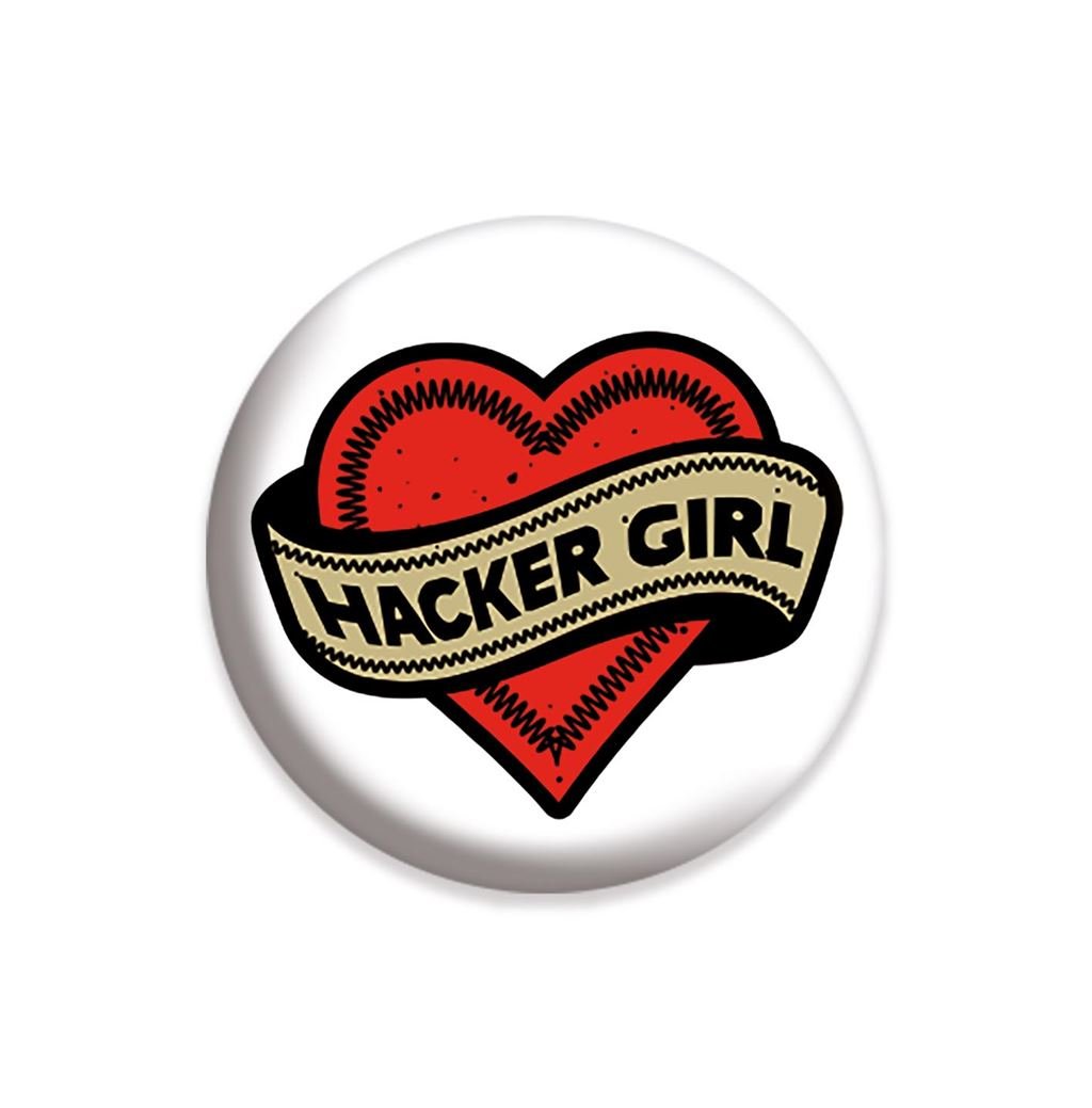 Stranger Things 4 (Hacker Girl) Badge - Inspire Newquay