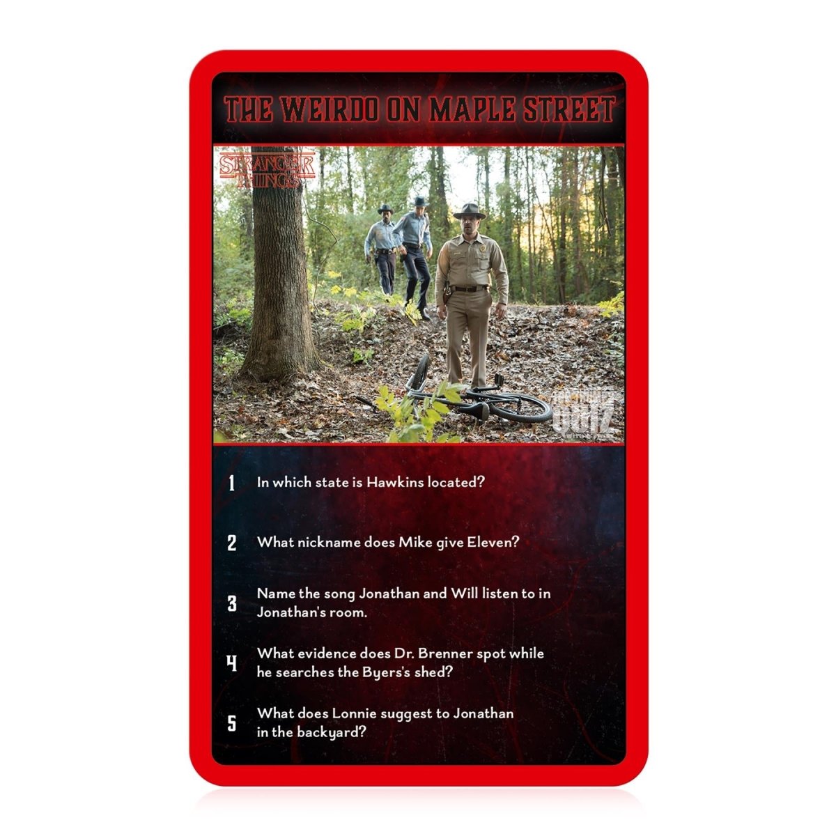 Stranger Things Top Trumps Quiz Card Game - Inspire Newquay