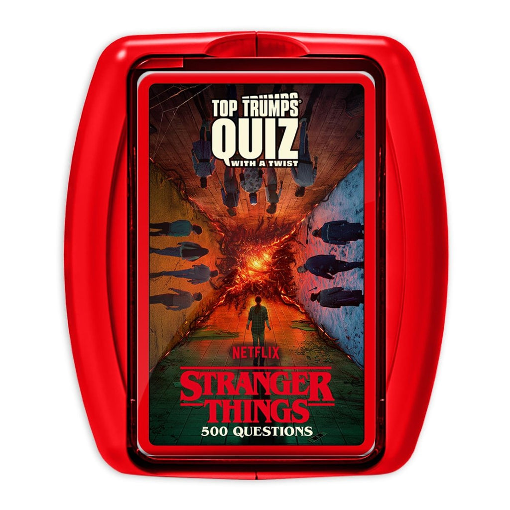 Stranger Things Top Trumps Quiz Card Game - Inspire Newquay