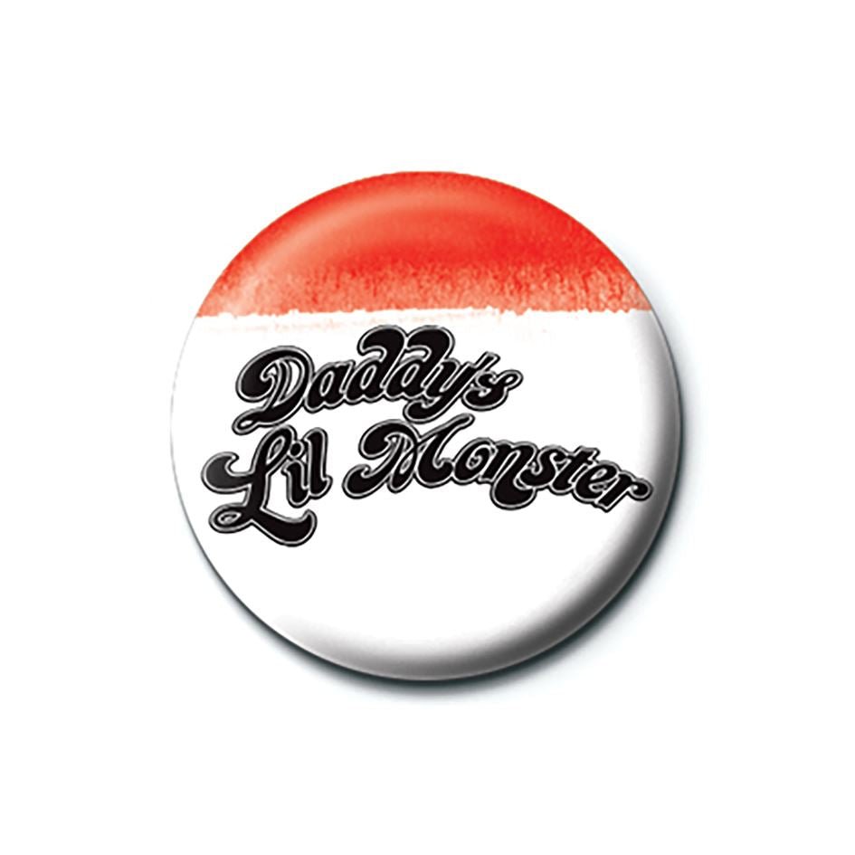 Suicide Squad (Daddy'S Lil Monster) 25mm Badge - Inspire Newquay