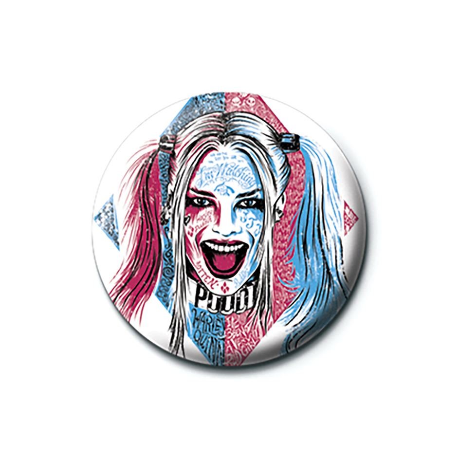 Suicide Squad (Harley Quinn Tattoo) Badge - Inspire Newquay