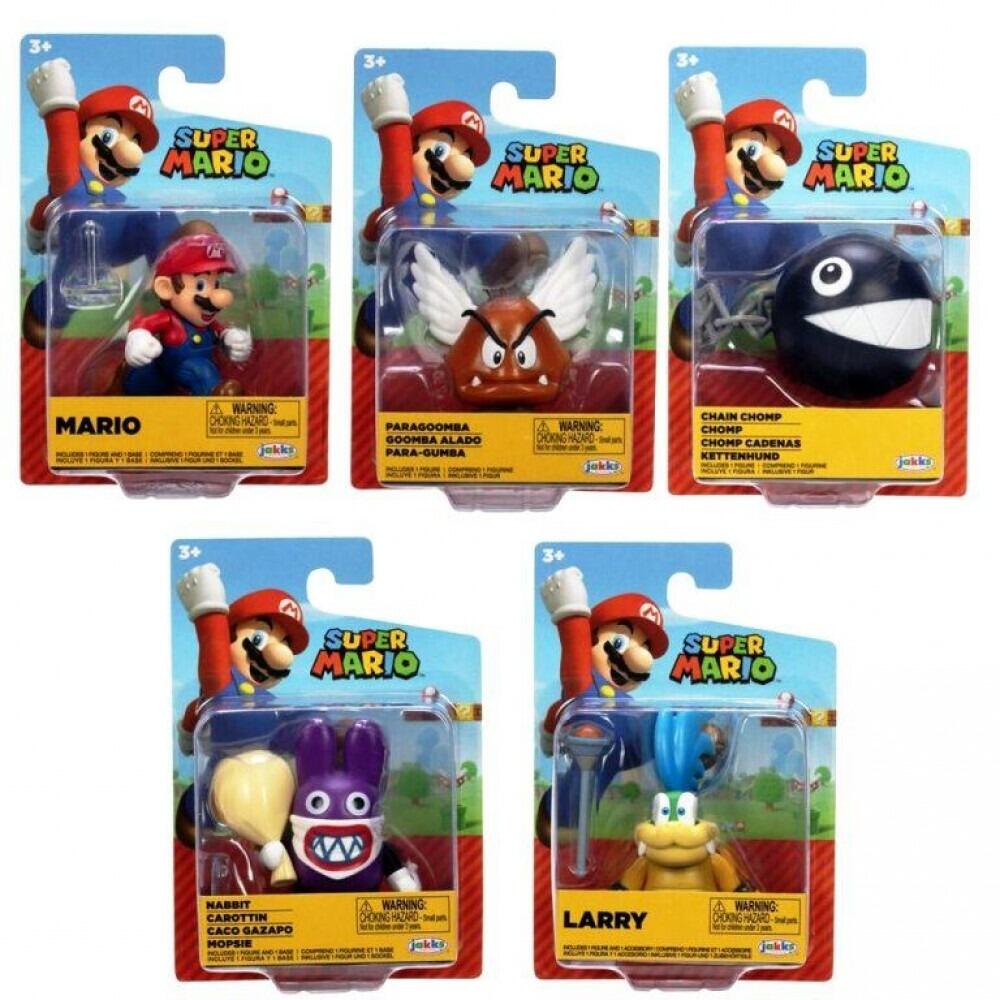 Super Mario 2.5" Assorted Figures (Choice of 5) - Inspire Newquay
