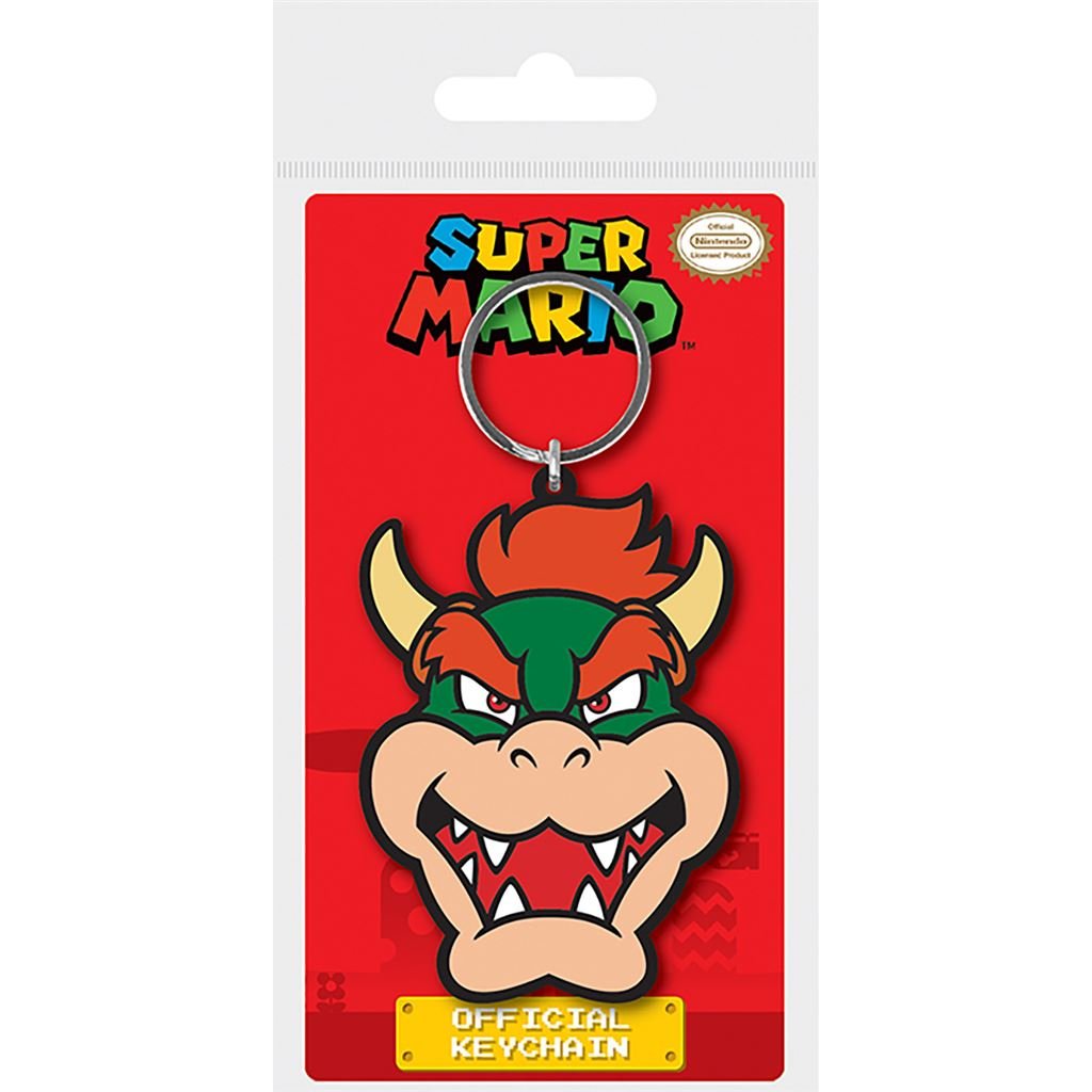 Super Mario (Bowser) Pvc Keychain - Inspire Newquay
