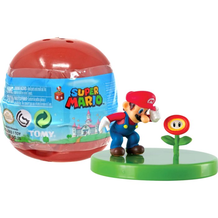 Super Mario Buildable Figures Blindbag: Assorted (1 Supplied) - Inspire Newquay