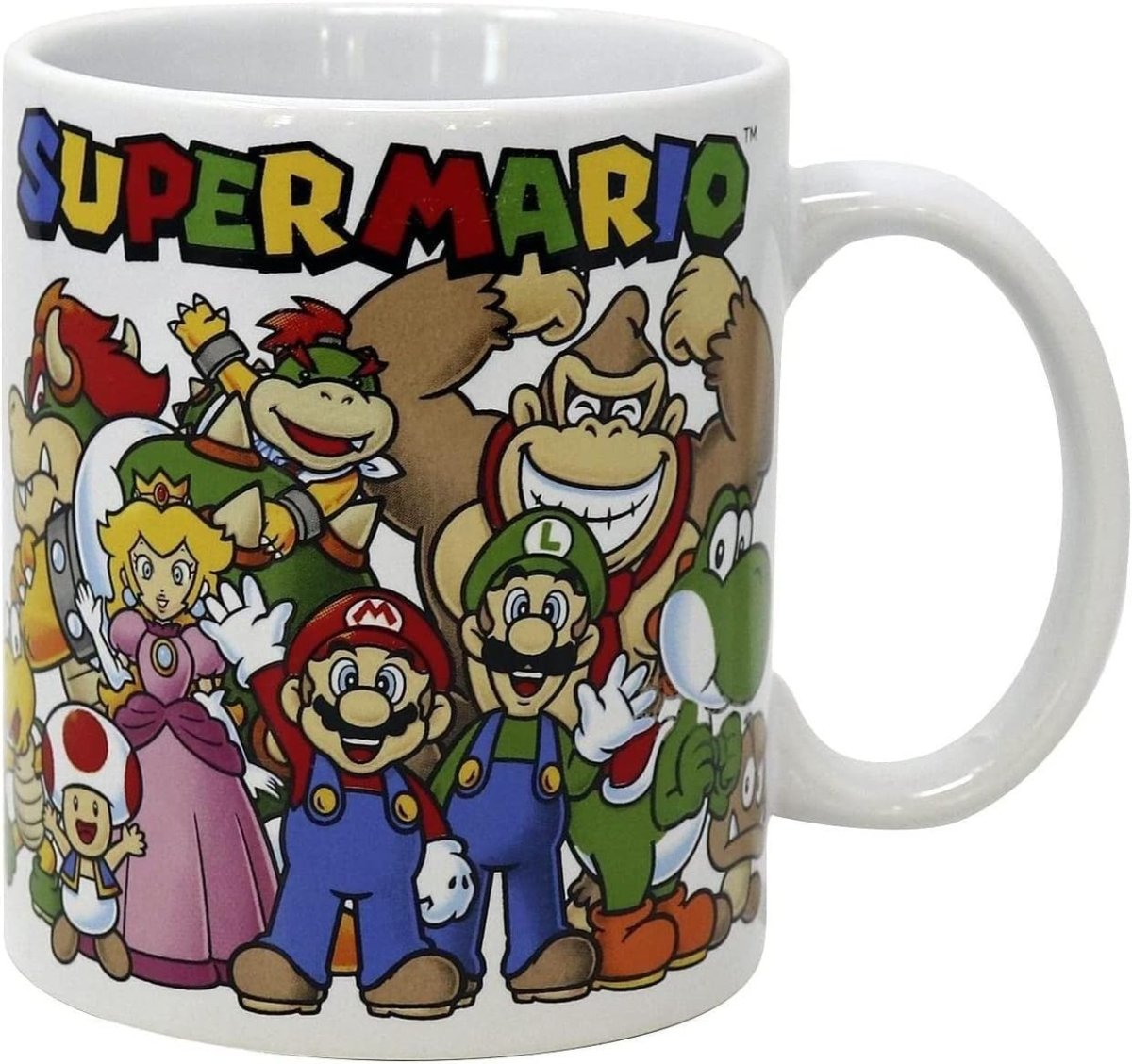 Super Mario Bumper Gift Set (Mug, Coaster, Keychain & Notebook) - Inspire Newquay