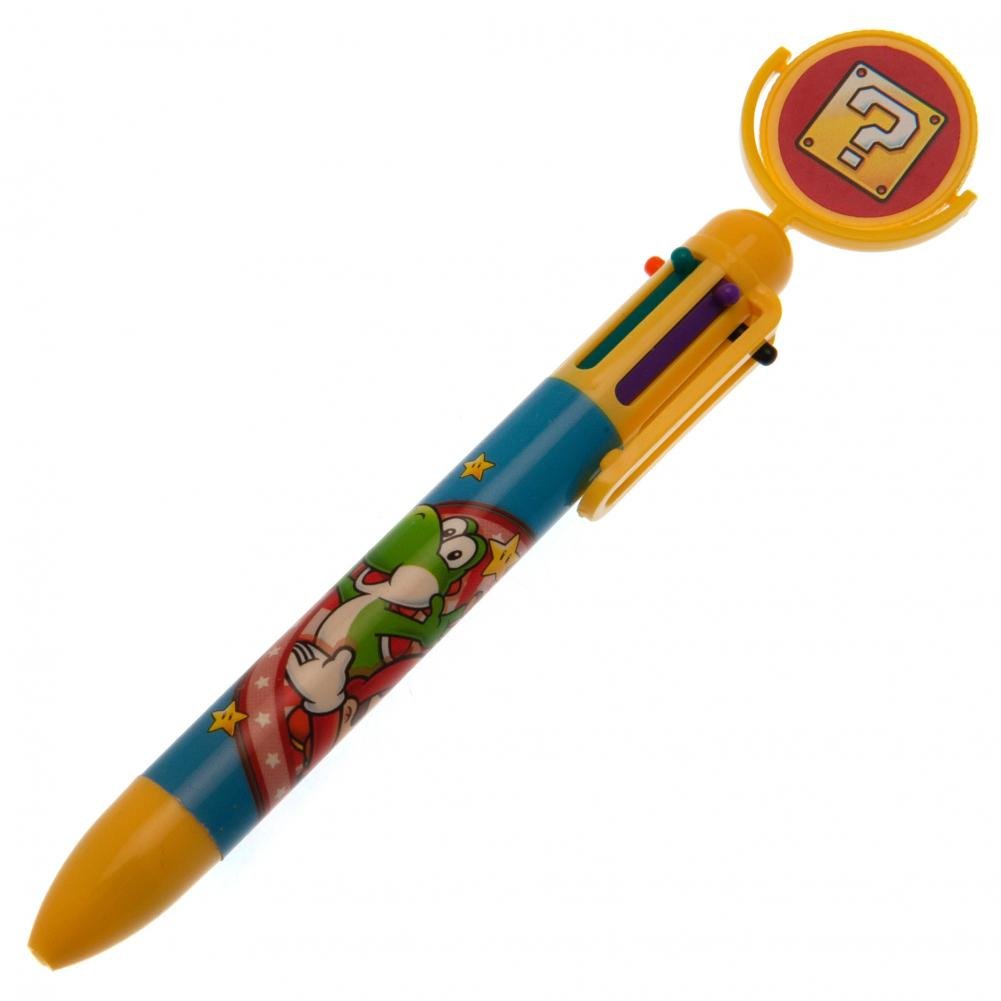 Super Mario (Burst) Multicolour Pen - Inspire Newquay