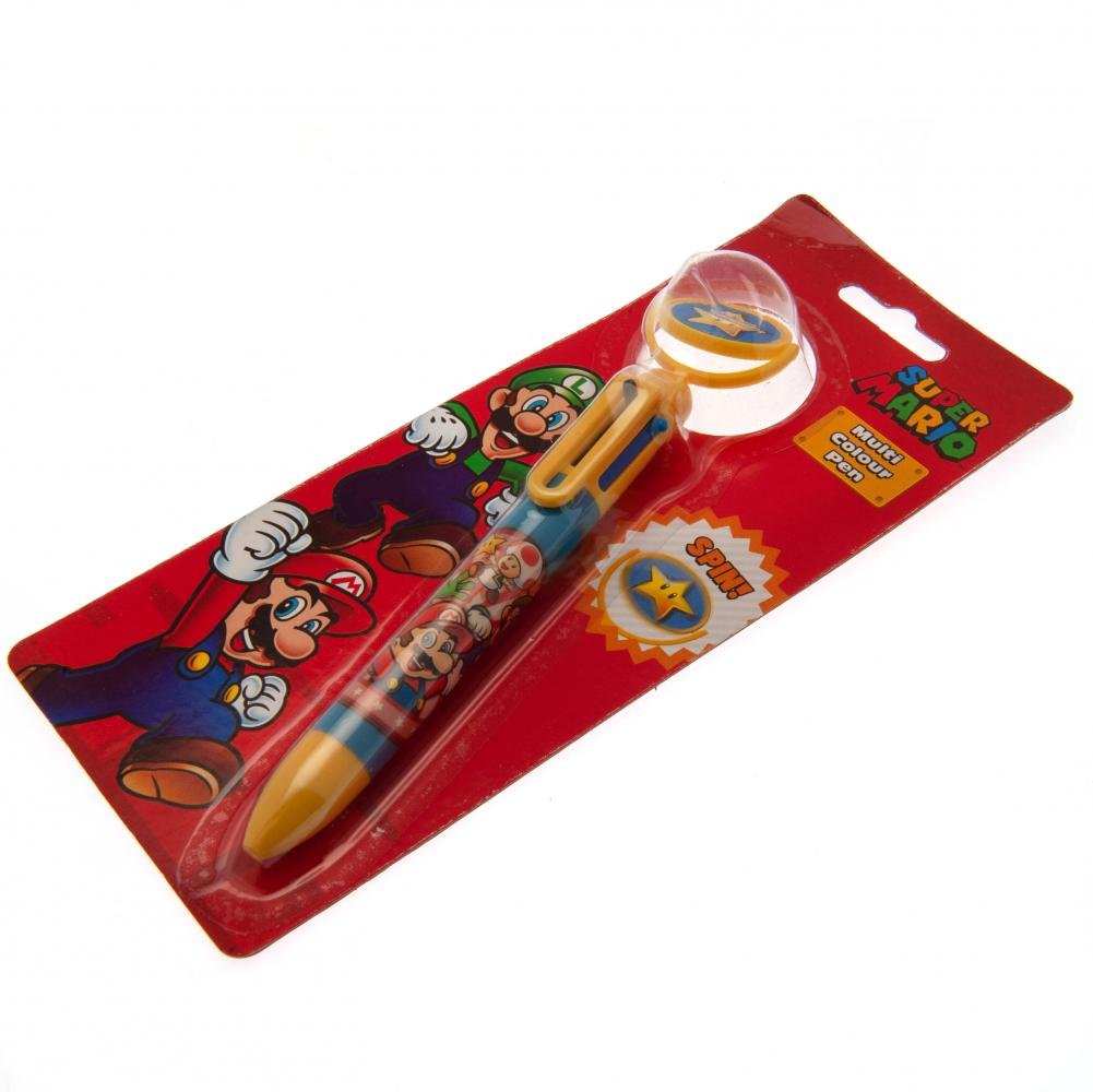 Super Mario (Burst) Multicolour Pen - Inspire Newquay