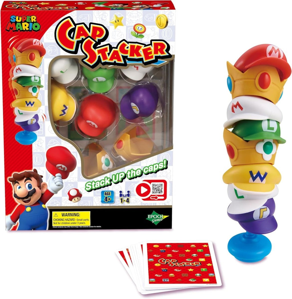 Super Mario Cap Stacker Game - Inspire Newquay