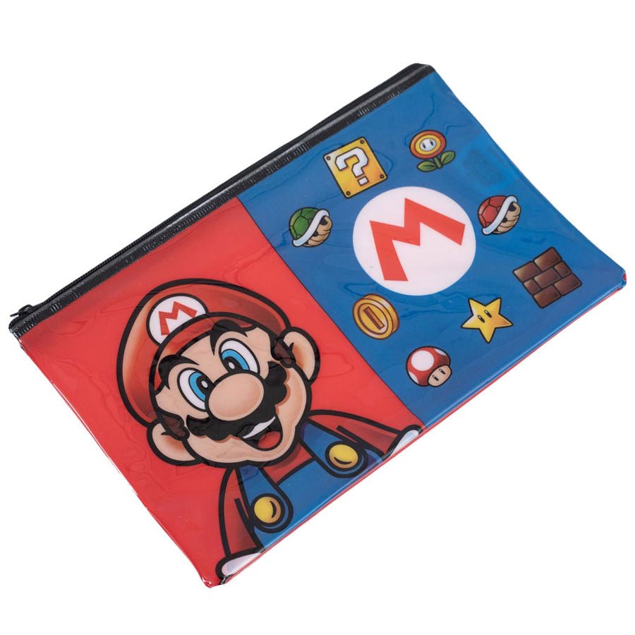 Super Mario Essential Pencil Case - Inspire Newquay