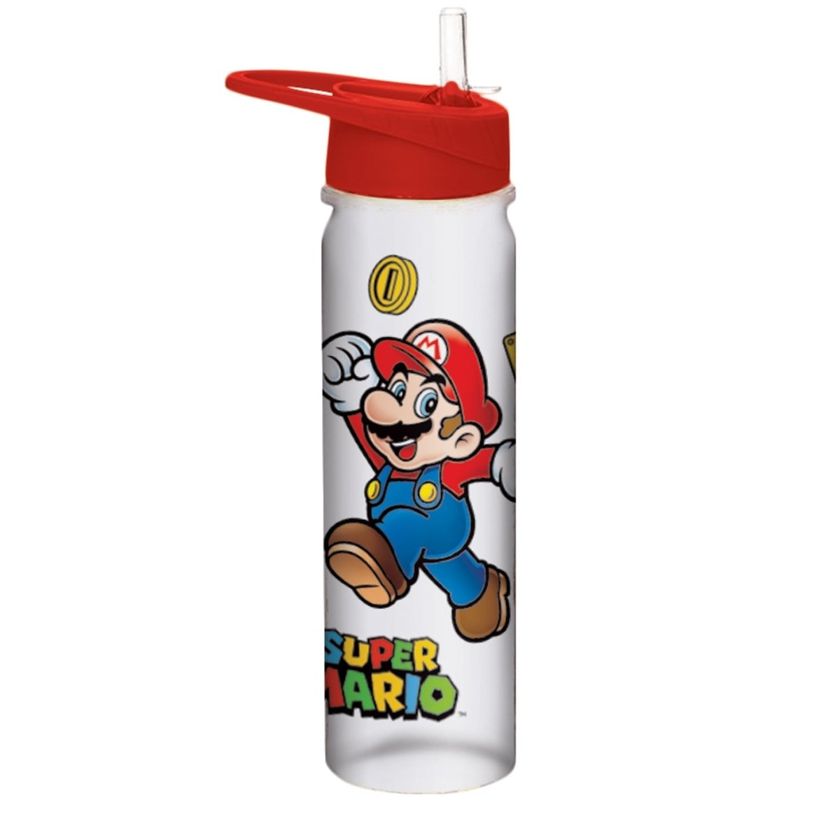 Super Mario (Jump) Plastic Bottle - Inspire Newquay