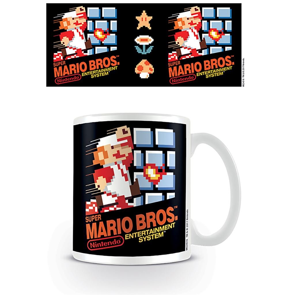 Super Mario (Nes Cover) Mug - Inspire Newquay